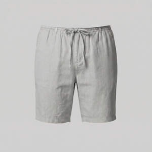Linen Drawstring Shorts