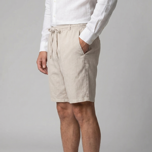 Linen Drawstring Shorts