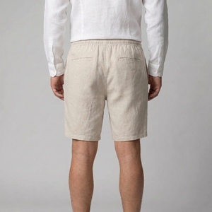 Linen Drawstring Shorts