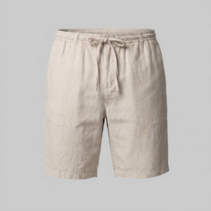 Linen Drawstring Shorts