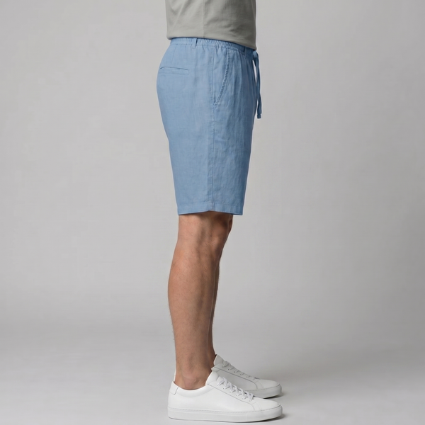 Linen Drawstring Shorts