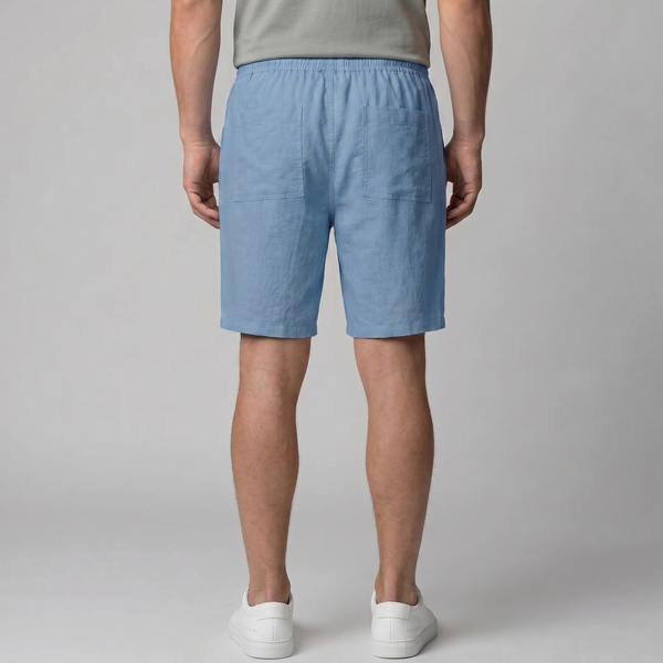 Linen Drawstring Shorts