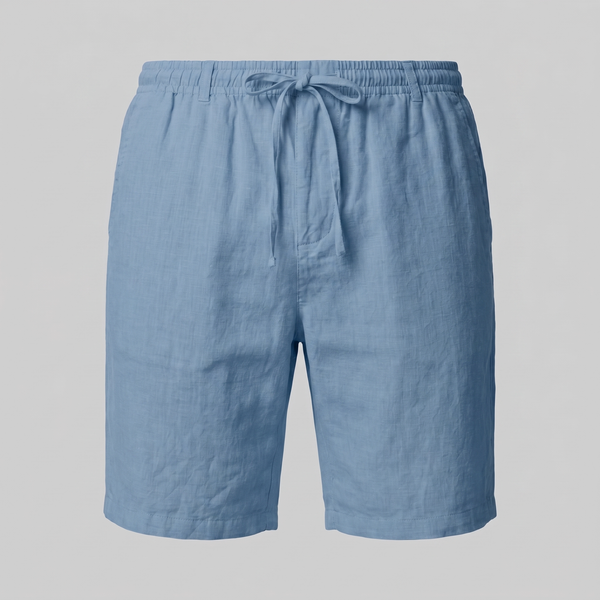 Linen Drawstring Shorts