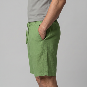 Linen Drawstring Shorts