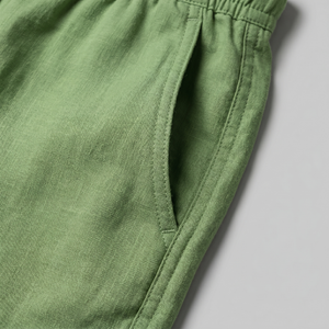 Linen Drawstring Shorts