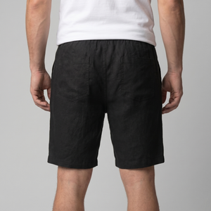 Linen Drawstring Shorts