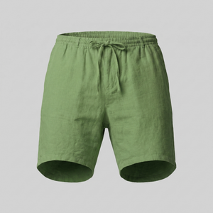 Linen Drawstring Shorts