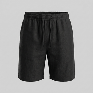 Linen Drawstring Shorts