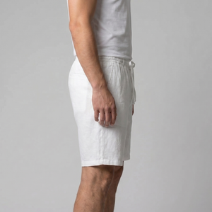 Linen Drawstring Shorts