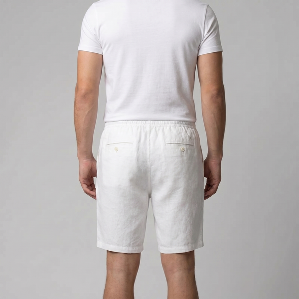Linen Drawstring Shorts