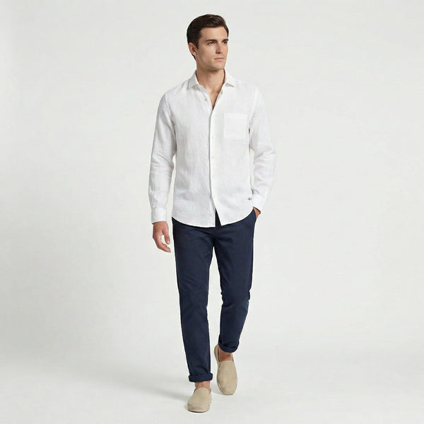 Linen Long Sleeve Shirt