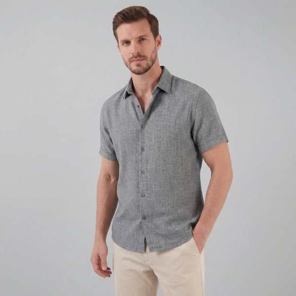 Linen Short Sleeve Shirt