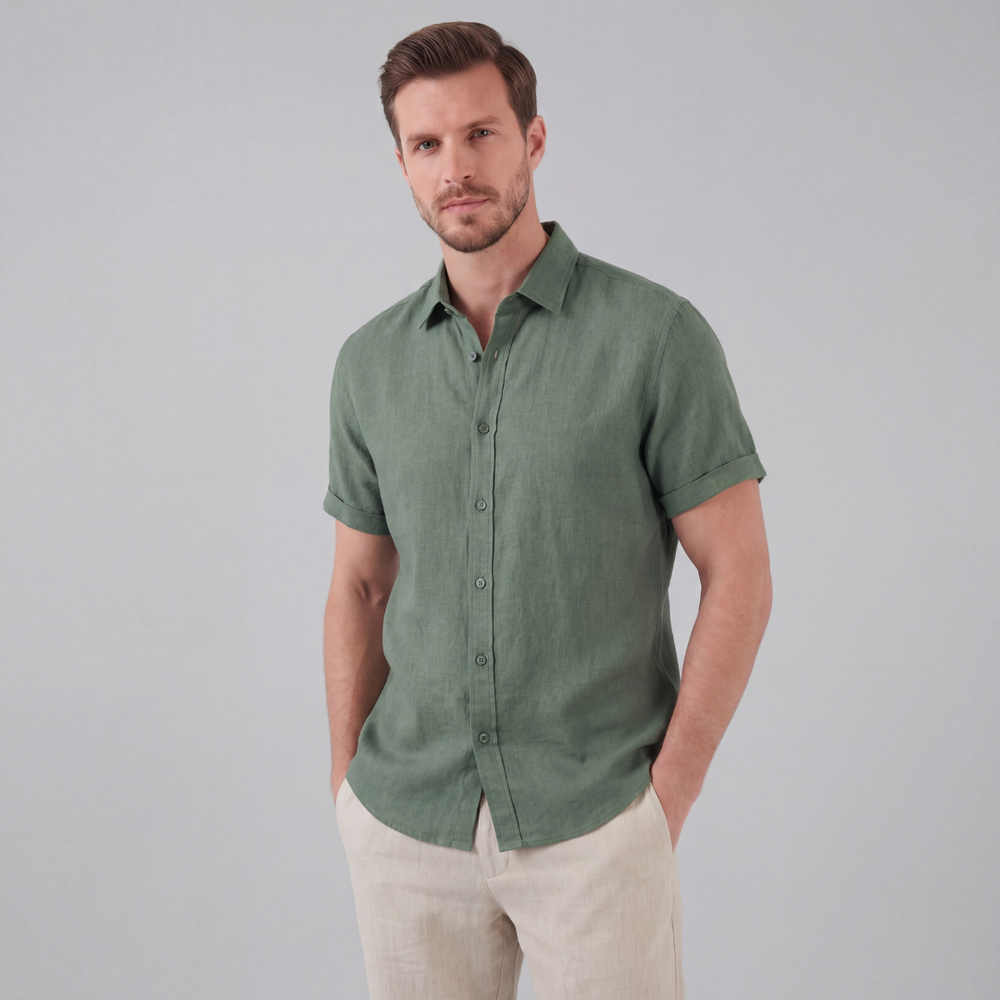 Linen Short Sleeve Shirt
