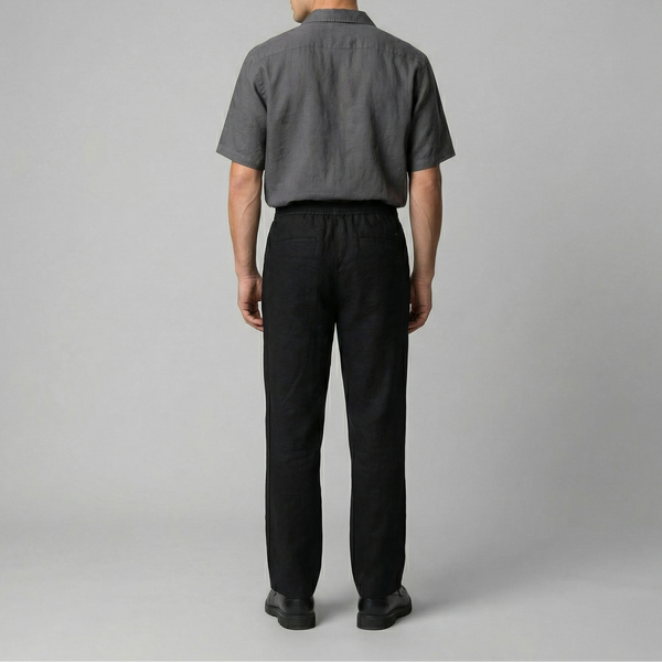 Linen Slim Fit Trousers