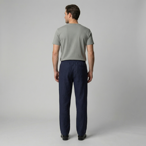Linen Slim Fit Trousers