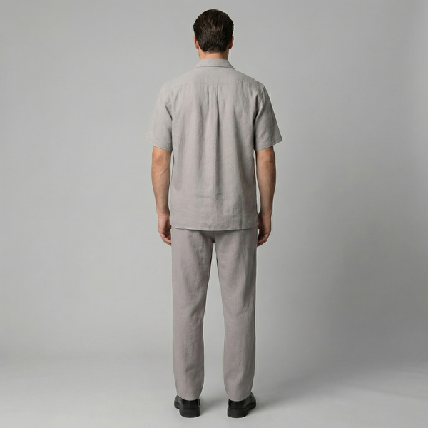 Linen Slim Fit Trousers