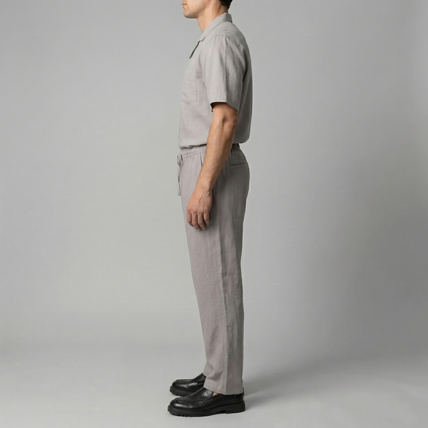 Linen Slim Fit Trousers
