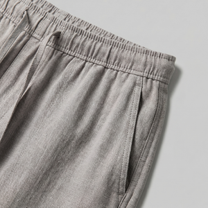 Linen Slim Fit Trousers