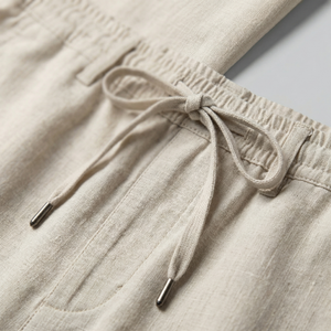 Linen Slim Fit Trousers
