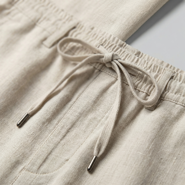 Linen Slim Fit Trousers