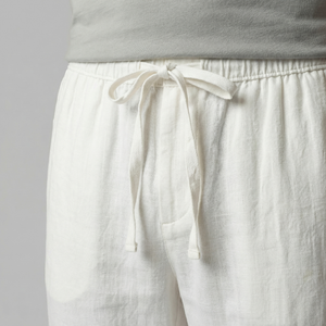 Linen Slim Fit Trousers