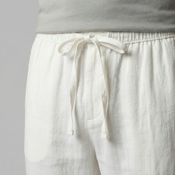 Linen Slim Fit Trousers