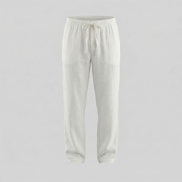 Linen Slim Fit Trousers