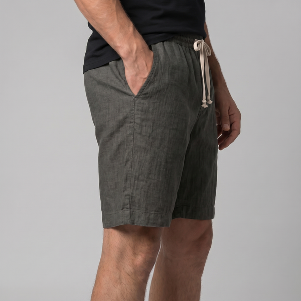 Linen Summer Beach Shorts