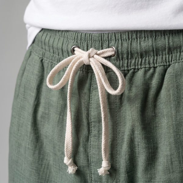 Linen Summer Beach Shorts