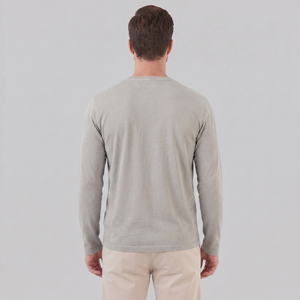 Long Sleeve Henley Shirt