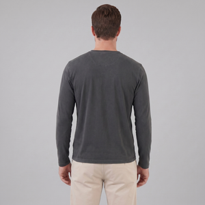 Long Sleeve Henley Shirt