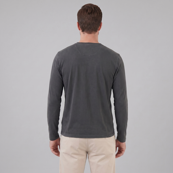 Long Sleeve Henley Shirt