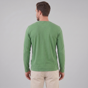 Long Sleeve Henley Shirt