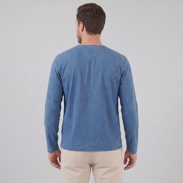Long Sleeve Henley Shirt