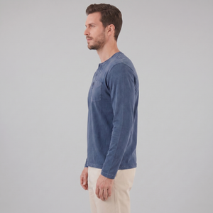 Long Sleeve Henley Shirt