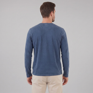 Long Sleeve Henley Shirt