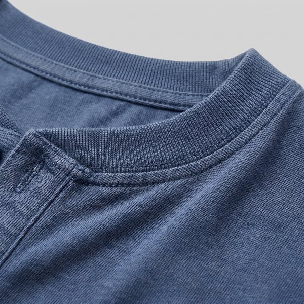 Long Sleeve Henley Shirt