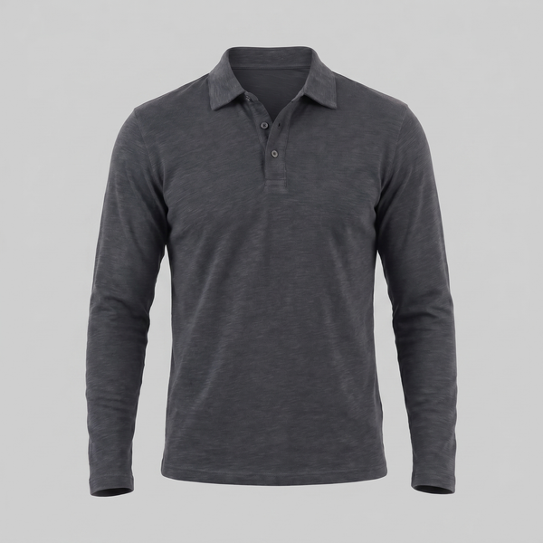 Long Sleeve Polo Shirt