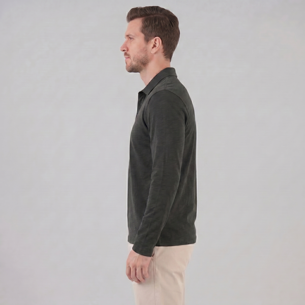 Long Sleeve Polo Shirt
