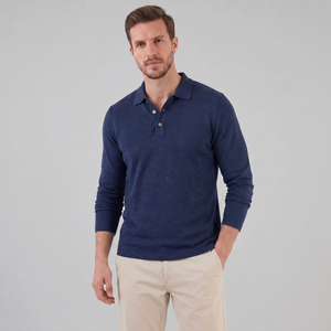 Long Sleeve Polo Shirt