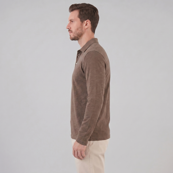 Long Sleeve Polo Shirt