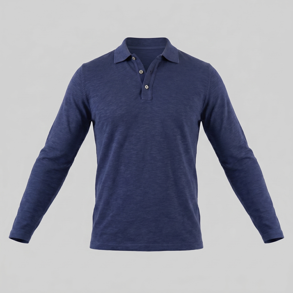 Long Sleeve Polo Shirt