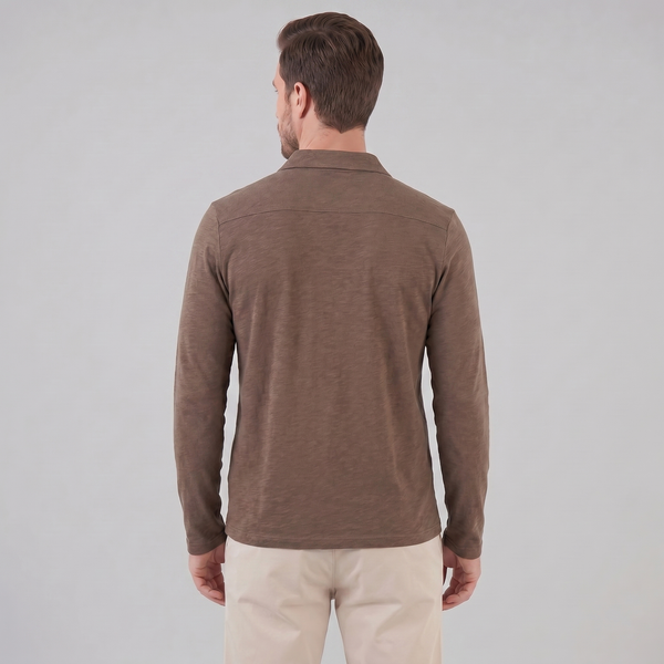 Long Sleeve Polo Shirt