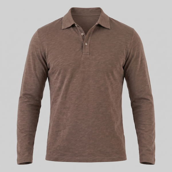 Long Sleeve Polo Shirt