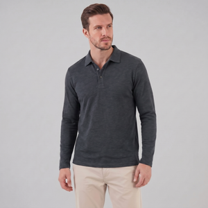 Long Sleeve Polo Shirt