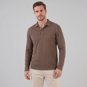 Long Sleeve Polo Shirt