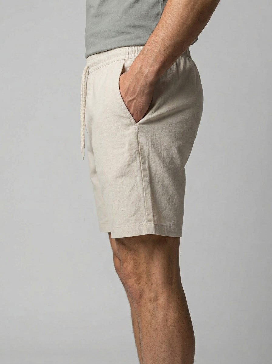 Lounge Shorts With Drawstring Waistband