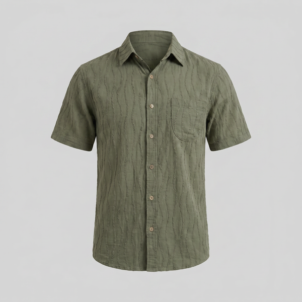 Minimalist Wave Summer Shirt