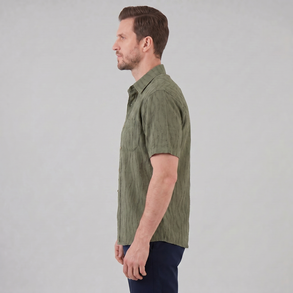 Minimalist Wave Summer Shirt