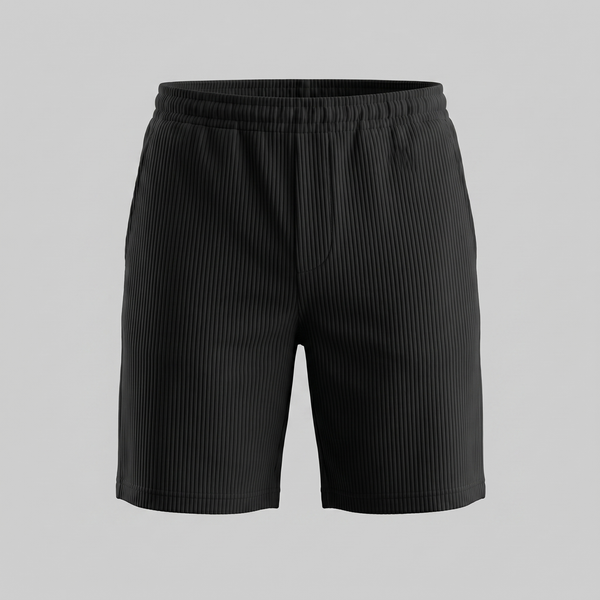 Pleated Relaxed Fit Shorts